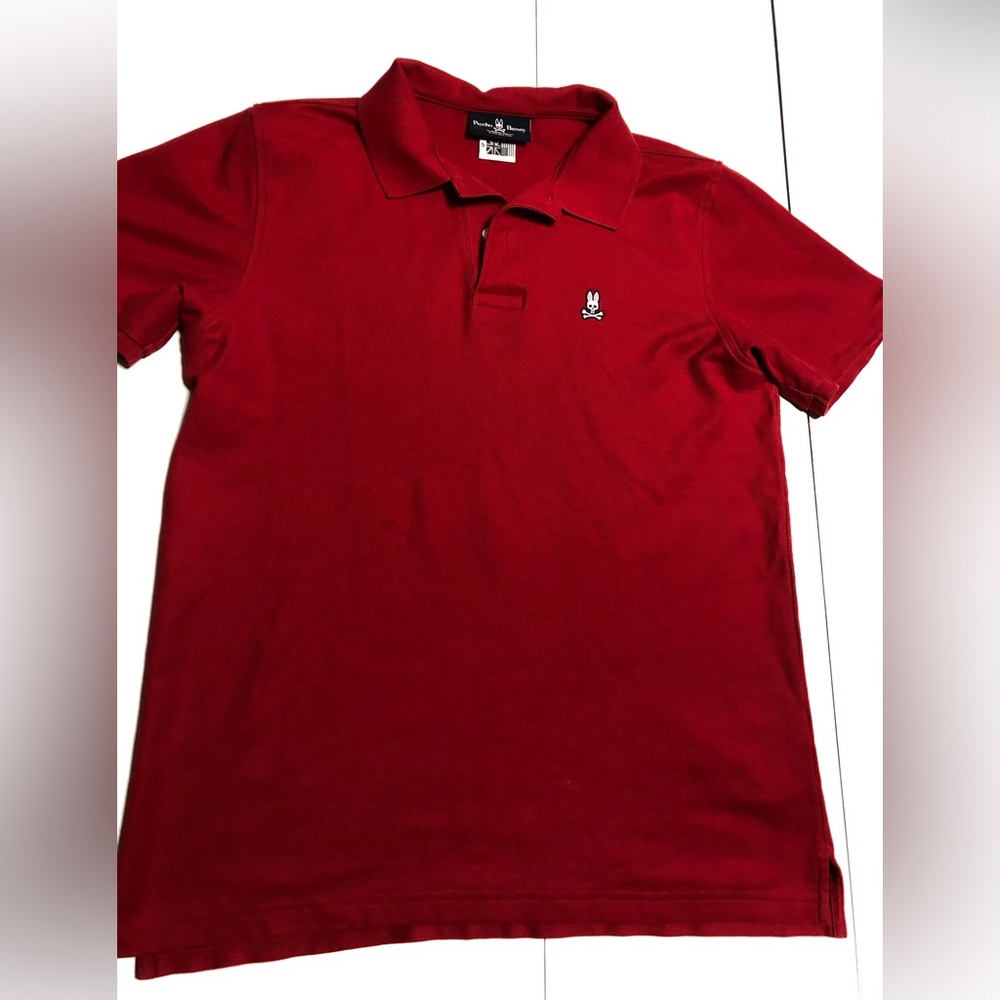 Psycho Bunny Red Polo Shirt Classic Style - Picture 6 of 10